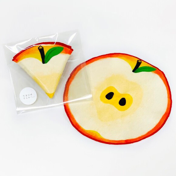 リンゴのハンカチ